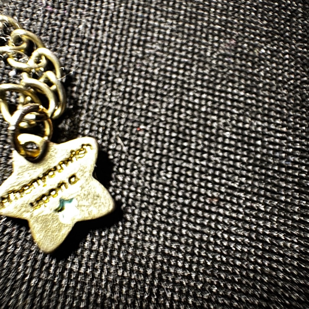 Gold and Red Pinocchio Pendant Necklace when you wish upon a star. Disney - Picture 5 of 5